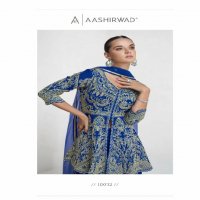 aashirwad creation vartika georgette full stitch exclusive plazzo style salwar suit