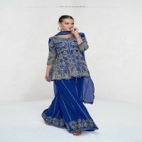 aashirwad creation vartika georgette full stitch exclusive plazzo style salwar suit