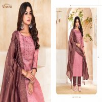 VIshnu Gulbagh Wholesale Banarasi Silk With Embroidery Work Dress Material