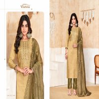 VIshnu Gulbagh Wholesale Banarasi Silk With Embroidery Work Dress Material