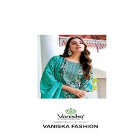 Vaniska Sitara Vol-1 Wholesale Straight Kurti With Pant And Dupatta