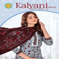 JT Kalyani Vol-2 Wholesale Readymade patiyala Cotton Suits