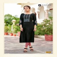 Kadlee Aaisha Wholesale Heavy Reyon Long Kurtis Catalog