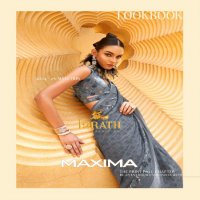 Trirath Maxima Wholesale Daani Georgette Fabrics Party Wear Sarees