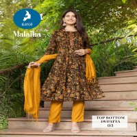 malaika by kaya capsule print readymade straight cut big size salwar kameez