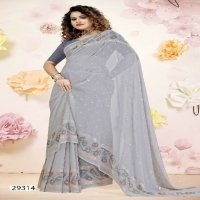 VALLABHI PRINTS KIMORA VOL 11 GEORGETTE FANCY COMFY WEAR SAREE SUPPLIER