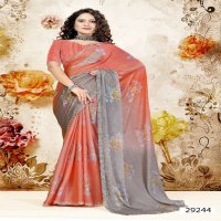 Vallabhi Jessie Wholesale Brasso Fabrics Indian Sarees