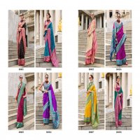 Rajpath Rehana Wholesale Ikkat Base Soft Silk With Weaving Festive Sarees