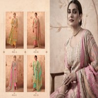 Glossy Simar Ibaas Wholesale Premium Muslin With Handwork Suits