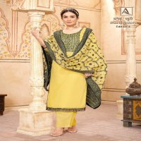 Alok Black Beauty Vol-2 Wholesale Pure Zam Zam Cotton With Work Dress Material