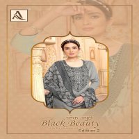 Alok Black Beauty Vol-2 Wholesale Pure Zam Zam Cotton With Work Dress Material