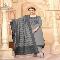 Alok Black Beauty Vol-2 Wholesale Pure Zam Zam Cotton With Work Dress Material