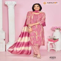 suryajyoti kritika vol 4 readymade elegant style rayon capsule 3pcs dress