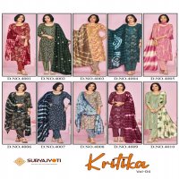 suryajyoti kritika vol 4 readymade elegant style rayon capsule 3pcs dress