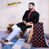 Shubhvastra Vastra Vol-7 Wholesale Rayon Fabrics Mens Wear Kurta