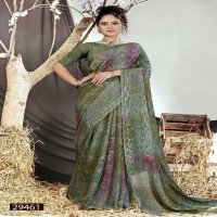 brahmaputra vol 6 by vallabhi casual wear georgette saree