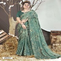 Vallabhi Dishani Vol-3 Wholesale Fancy Swaroski Work Indian Sarees