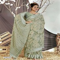 Vallabhi Jenisha Vol-3 Wholesale Moss Chiffon Ethnic Indian Sarees