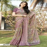 Vallabhi Jagmaya Vol-3 Wholesale Brasso Fabric Ethnic Sarees