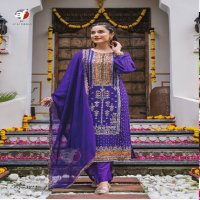 Anju Fiza Vol-2 Wholesale Kurti With Pant And Dupatta