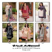 GULL AAHMED LAWN COLLECTION VOL 22 TRENDY COMFY WEAR PAKISTANI UNSTITCH SALWAR KAMEEZ