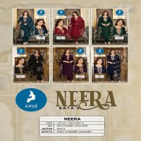 Kaya Neera Wholesale 3 Piece Concept With Straight Cut Suits