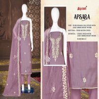 bipson fashion apsara 2815 embroidery roman silk suits