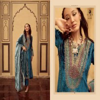 sitaray by aiqa fancy work pure velvet winter special designer 3pcs dress