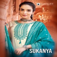 kadlee sukanya rayon thread work readymade classic look salwar suit
