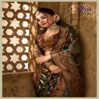 Sethnic Evogue Vol-2 Wholesale Organza Fabrics Festive Sarees