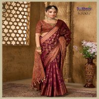 Sethnic Evogue Vol-2 Wholesale Organza Fabrics Festive Sarees