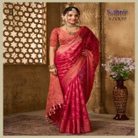 Sethnic Evogue Vol-2 Wholesale Organza Fabrics Festive Sarees