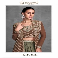 Gulkayra Khushi Wholesale Real Chinon Free Size Stitched Suits