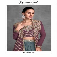 Gulkayra Khushi Wholesale Real Chinon Free Size Stitched Suits