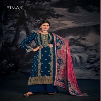 Glossy Simar Noori Wholesale Pure Viscose Pashmina Winter Salwar Suits