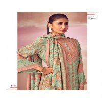 Glossy Simar Sanofar Wholesale Viscose Pashmina Winter Salwar Suits