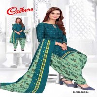 Cadbury Vol-38 Wholesale Heavy Leon Shenthetic Printed Dress Material