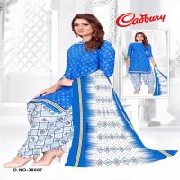 Cadbury Vol-38 Wholesale Heavy Leon Shenthetic Printed Dress Material