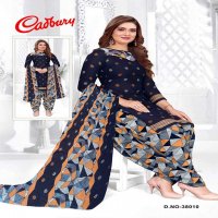 Cadbury Vol-38 Wholesale Heavy Leon Shenthetic Printed Dress Material