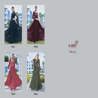 Vamika Mirza Wholesale Exclusive super Hit Series Designer Gown Series Collection