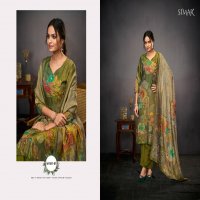 Glossy Simar Inayat 6068 Colour Wholesale Pure Silk With Handwork Salwar Suits