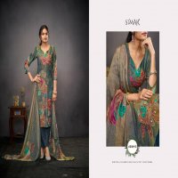 Glossy Simar Inayat 6068 Colour Wholesale Pure Silk With Handwork Salwar Suits