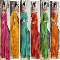 margo Vol-2 by vallabhi prints attractive print brasso saree