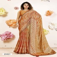 Vallabhi Carvaan Vol-10 Wholesale Brasso Fabrics Ethnic Sarees