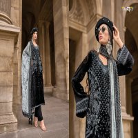 Rangati Annabee Wholesale Plush Velvet With Cord Embroidery Winter Suits