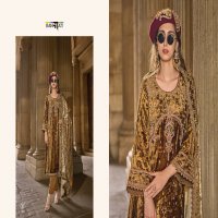 Rangati Annabee Wholesale Plush Velvet With Cord Embroidery Winter Suits