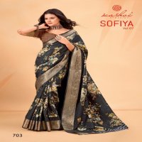 Kashvi Sofiya Vol-7 Wholesale Jacquard Silk With Weaving Zari Sarees