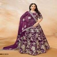 Mehvish Vol-1 Wholesale Art Silk Fabrics Lehenga Choli