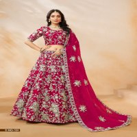 Mehvish Vol-1 Wholesale Art Silk Fabrics Lehenga Choli