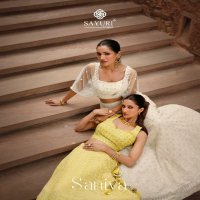 Sayuri Saniya Wholesale Premium Real Georgette Free Size Stitched Lehengas